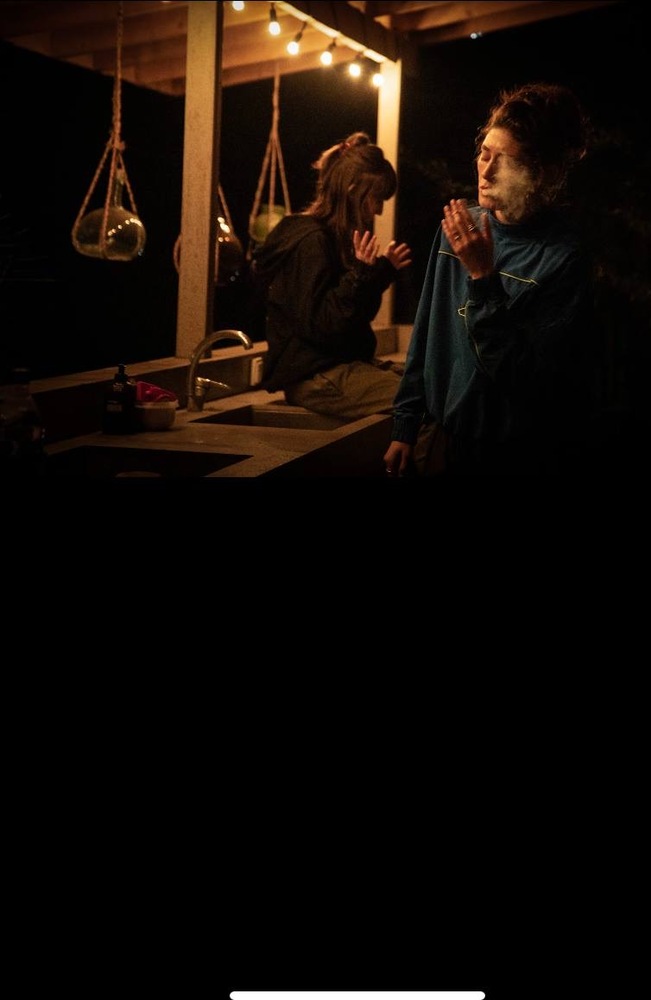 A night-time scene from I’m Nothing Special Really