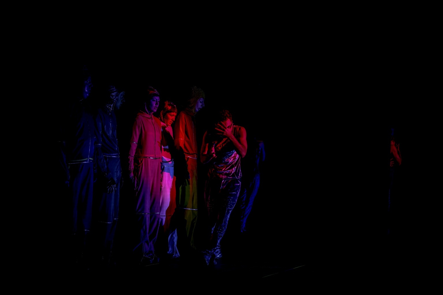 The Shahrebazi ensemble on stage